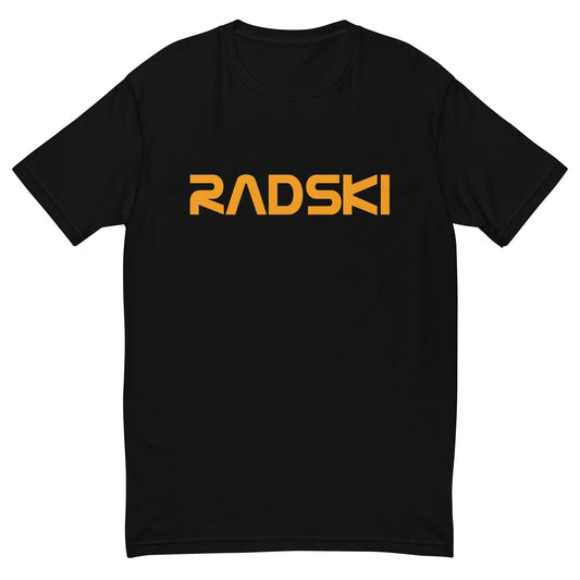 RADSKI Black & Orange Fitted Tee