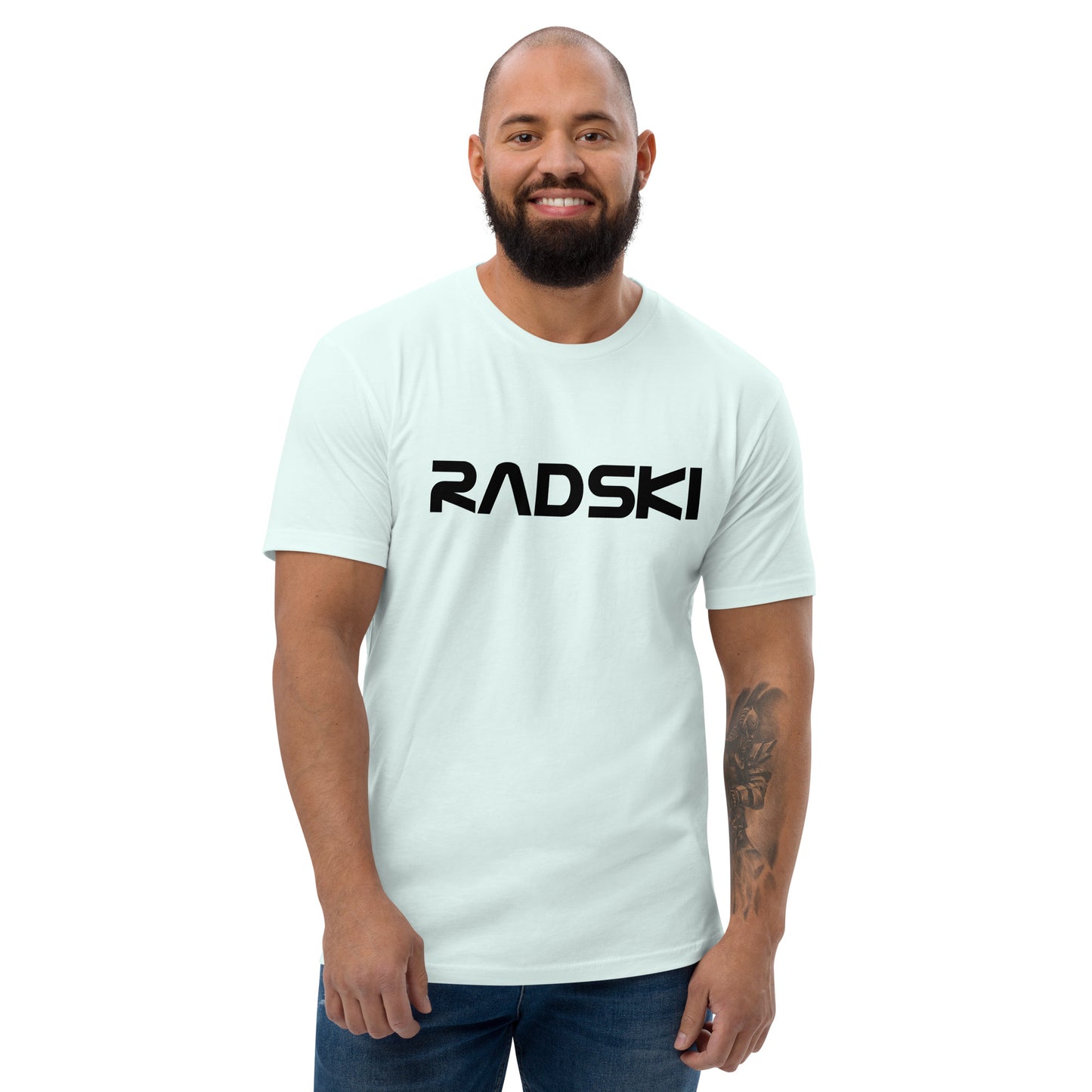 RADSKI Light Blue Fitted Tee