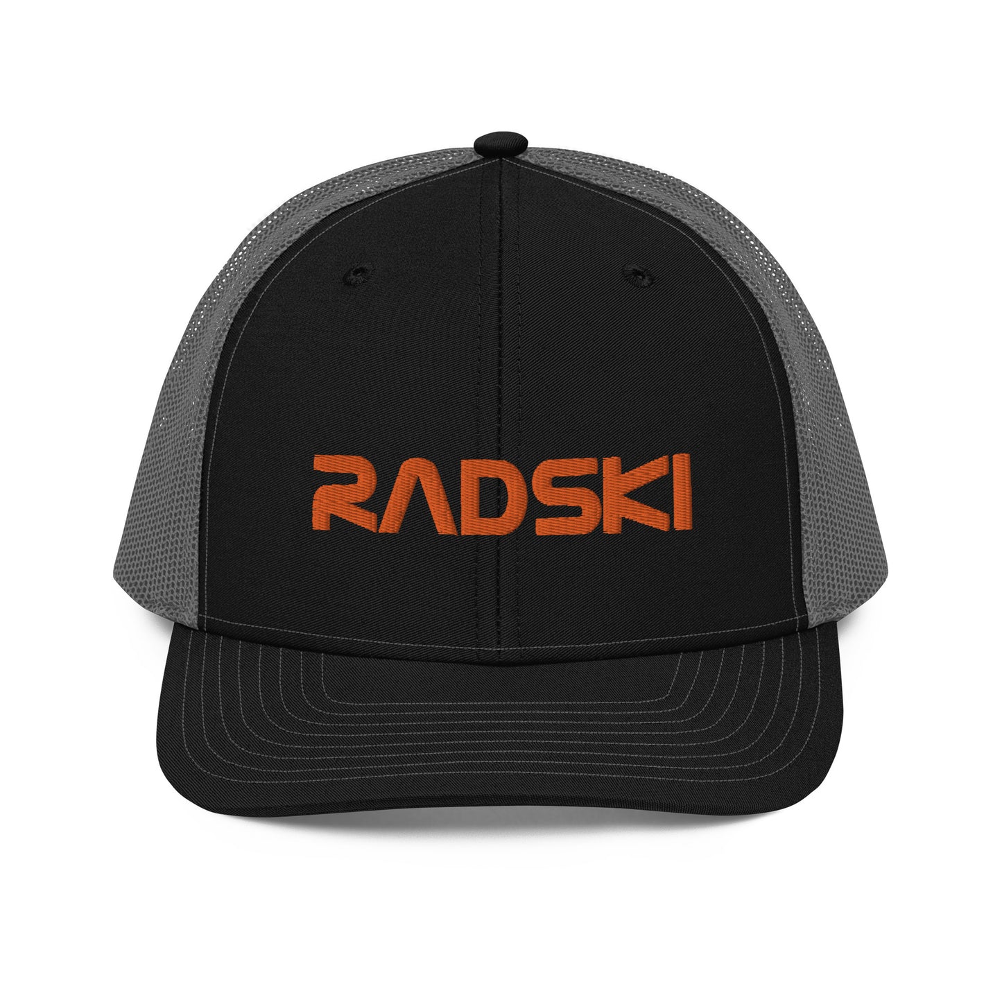 RADSKI Black Trucker Cap